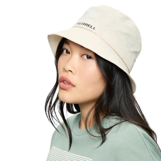Bucket-cap med lineært logo