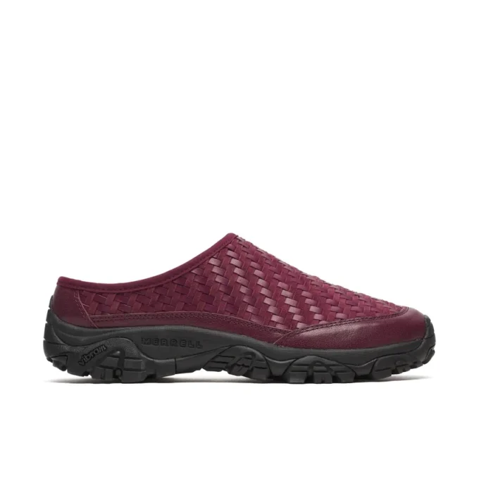 Moab 2 Slide Leather Woven 1TRL