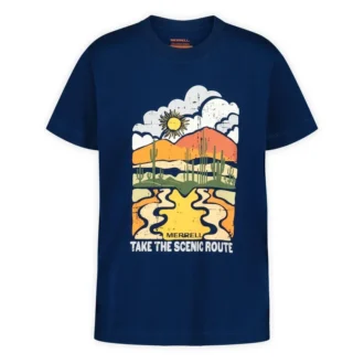 Scenic Route Graphic Tee for kvinner