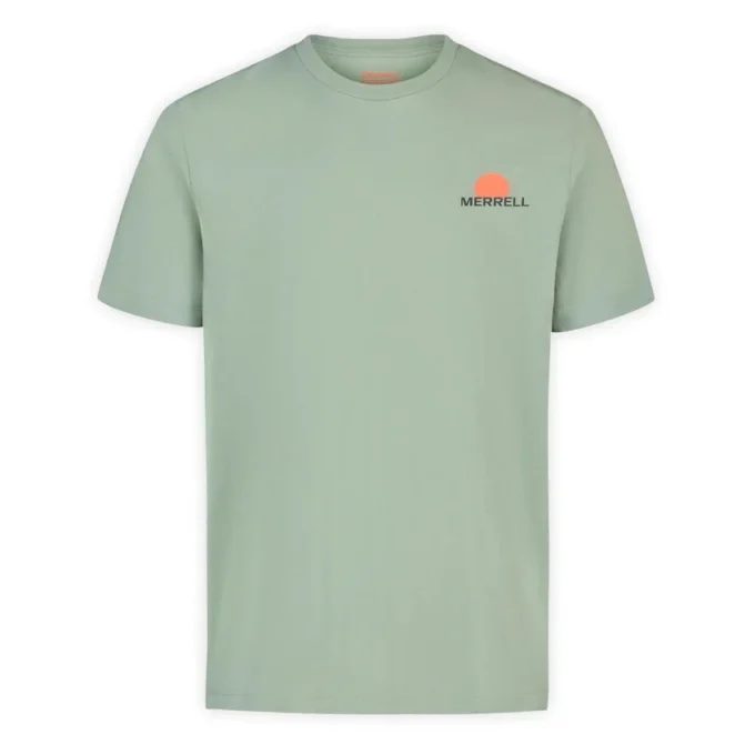 Sunset View Graphic Tee for menn
