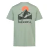 Sunset View Graphic Tee for menn