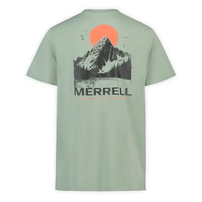 Sunset View Graphic Tee for menn
