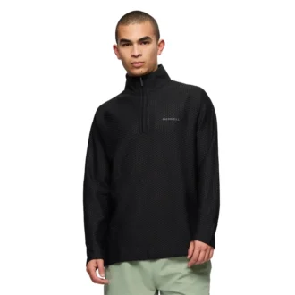 Teebo Quarter Zip mellomlag for menn