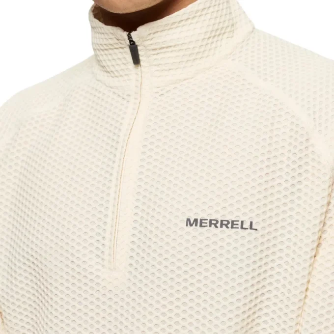 Teebo Quarter Zip mellomlag for menn