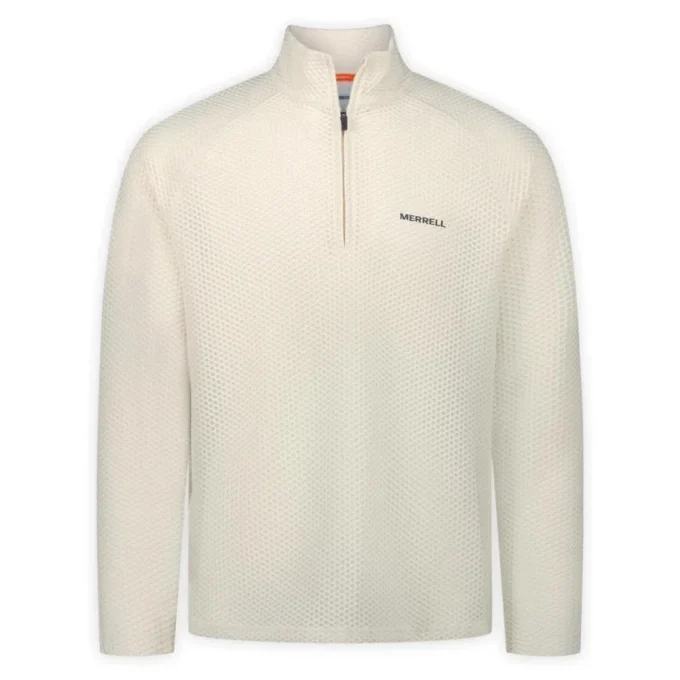 Teebo Quarter Zip mellomlag for menn
